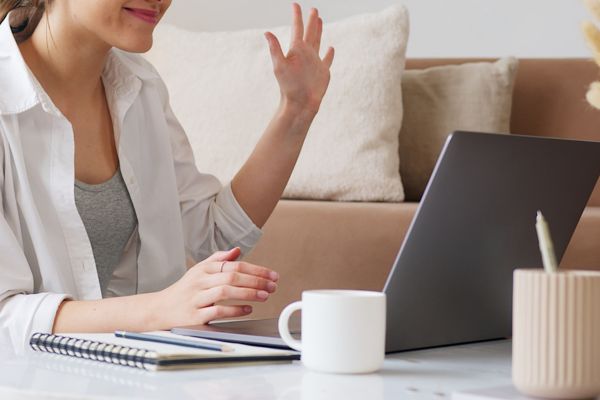 Woman participating in counseling near me